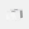 2-pack ribbade badbyxor i bomullsjersey för barn 2-pack ribbade badbyxor i bomullsjersey för barn