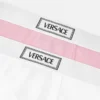 2-pack ribbade badbyxor i bomullsjersey för barn