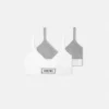 2-pack ribbade bomullsjersey-braletter för barn 2-pack ribbade bomullsjersey-braletter för barn