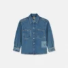 90-tals vintage-logotyp denimskjorta för barn