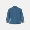 90-tals vintage-logotyp denimskjorta för barn