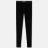 90-tals vintage-logotyp i sammet Leggings