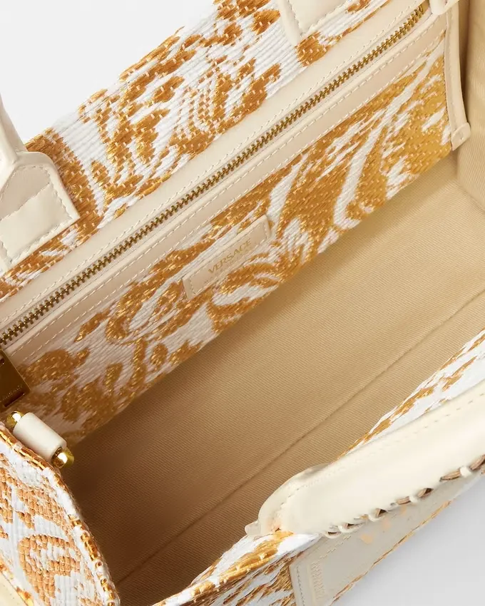 Athena liten raffia-väska Athena liten raffia-väska