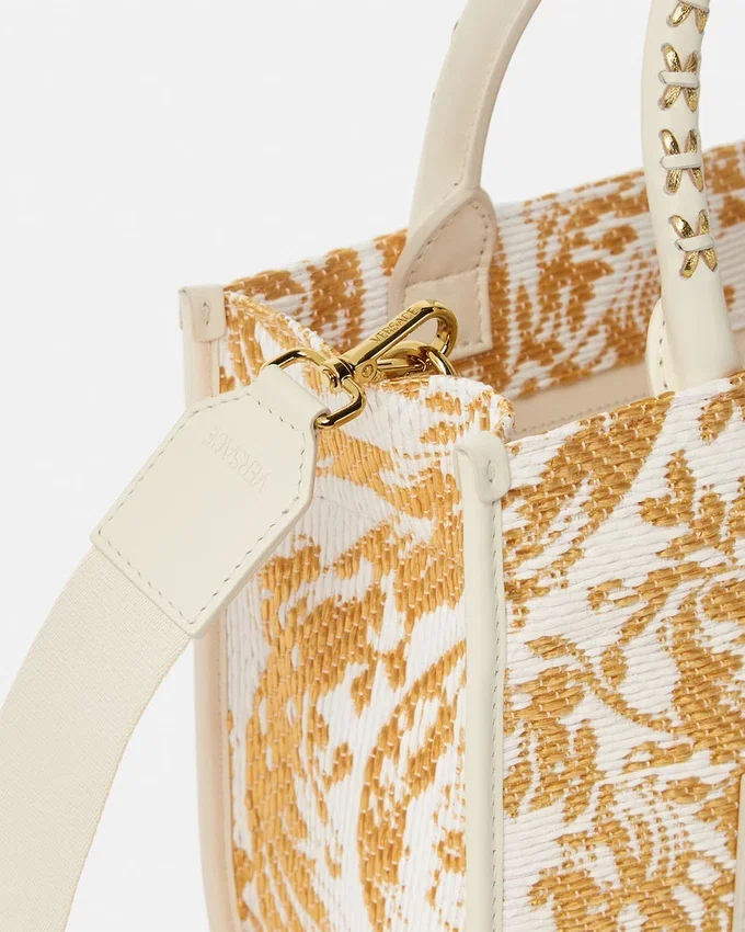 Athena liten raffia-väska Athena liten raffia-väska