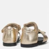 Baby Gianni Ribbon Metallic Sandals