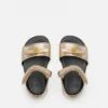 Baby Gianni Ribbon Metallic Sandals