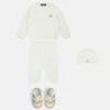 Baby-set i bomullstrikå Baby-set i bomullstrikå