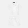 Baby-set i jacquardbomullspoplin Baby-set i jacquardbomullspoplin
