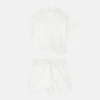 Baby-set i jacquardbomullspoplin Baby-set i jacquardbomullspoplin