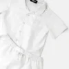 Baby-set i jacquardbomullspoplin Baby-set i jacquardbomullspoplin