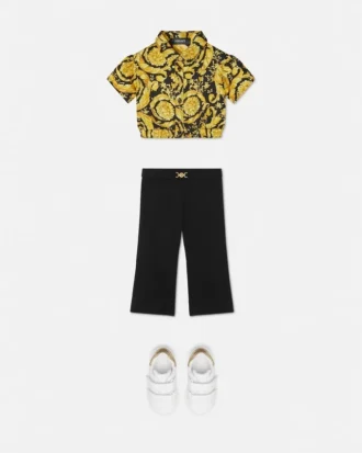 Baby Stretch Milano-Stitch Flared Pants