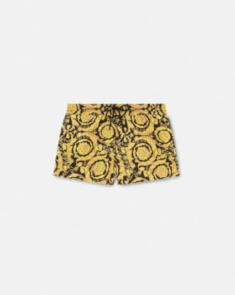 Badshorts med tryck