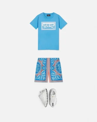Badshorts med tryck för barn