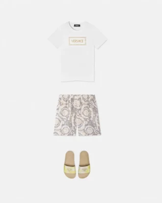 Badshorts med tryck för barn