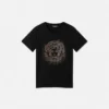 Barn-T-shirt i bomullsjersey med dekorationer
