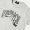 Barn T-shirt i bomullsjersey med tryck och dekorationer
