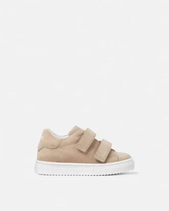 Barnsneakers i mocka