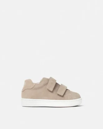 Barnsneakers i mocka