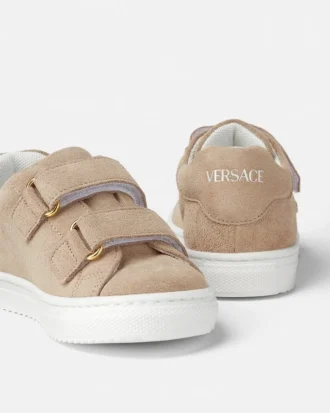 Barnsneakers i mocka