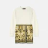 Barocco Foulard Kids Sweatshirt Dress