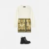 Barocco Foulard Kids Sweatshirt Dress