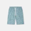 Barocco Jacquard Chambray Denim Shorts Barocco Jacquard Chambray Denim Shorts