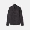 Barocco Jacquard Chambray Denimskjorta Barocco Jacquard Chambray Denimskjorta