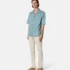 Barocco Jacquard Chambray Denimskjorta Barocco Jacquard Chambray Denimskjorta
