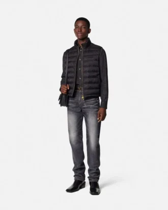 Barocco Jacquard Chambray Denimskjorta