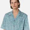Barocco Jacquard Chambray Denimskjorta Barocco Jacquard Chambray Denimskjorta