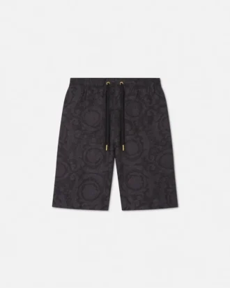 Barocco Jacquard Chambray Shorts