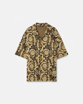 Barocco Jacquard Jersey-skjorta
