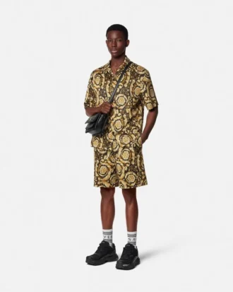Barocco Jacquard Sweat Shorts