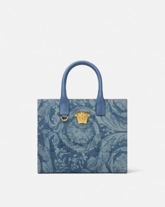 Barocco La Medusa Denim liten tygväska