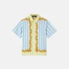 Barocco Pinstripe Silk Kids Shirt