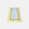 Barocco Pinstripe Silk Kids Shorts