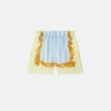 Barocco Pinstripe Silk Kids Shorts