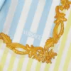 Barocco Pinstripe Silk Kids Shorts