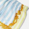 Barocco Pinstripe Silk Kids Shorts