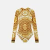 Barocco Safety Pin Fitted Bodysuit Barocco Safety Pin Fitted Bodysuit