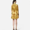 Barocco Silk Mini Shirt Dress Barocco Silk Mini Shirt Dress