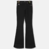 Baroque Buckle Flared Jeans Baroque Buckle Flared Jeans