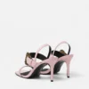 Baroque Buckle Patent Emily Sandals Baroque Buckle Patent Emily Sandals