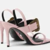 Baroque Buckle Patent Emily Sandals Baroque Buckle Patent Emily Sandals