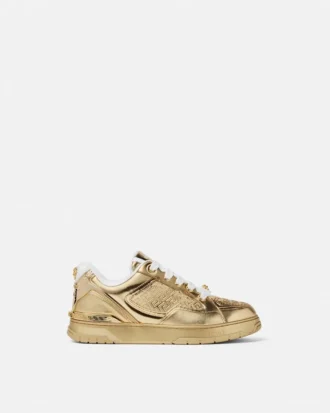 Biggie Basket Metallic Sneakers