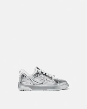 Biggie Basket Metallic Sneakers