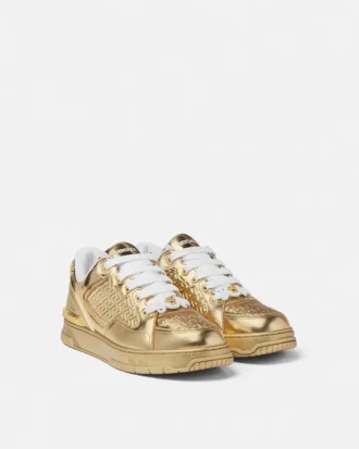 Biggie Basket Metallic Sneakers