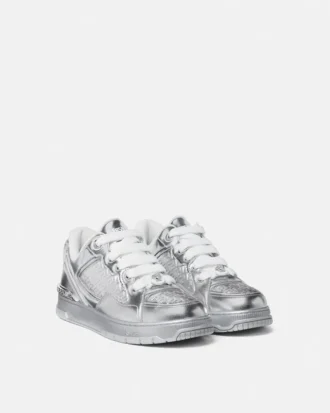 Biggie Basket Metallic Sneakers