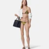 Bikinitopp i nylonblandning med tryck Bikinitopp i nylonblandning med tryck