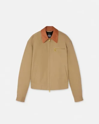 Blouson i bomullscanvas